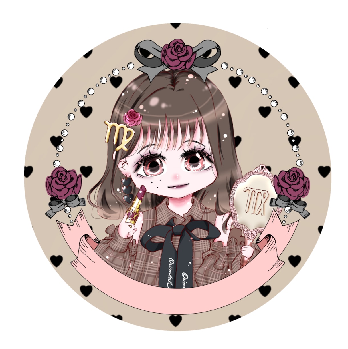 イラストかきます あなたの推し、友人を可愛いデフォルメキャラに! イメージ1