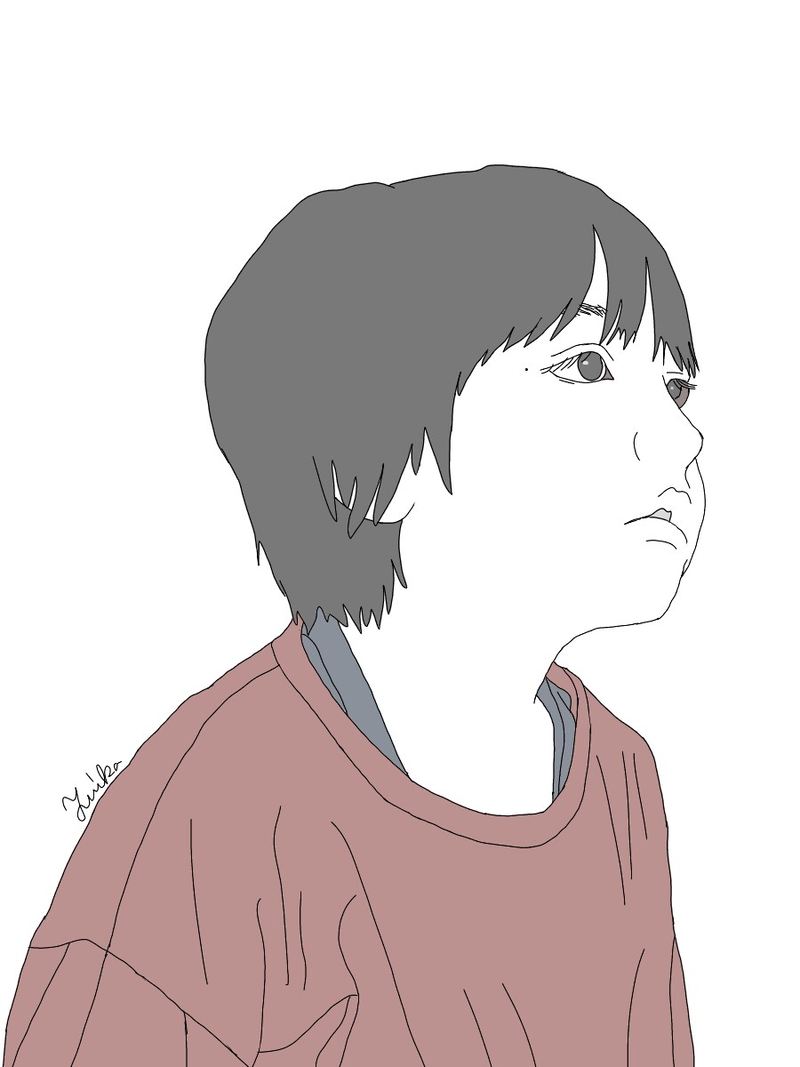 お写真からオシャレな線画アートを描きます 元アパレル店長、現2児の母が描くおしゃれな線画アートをぜひ！ イメージ4