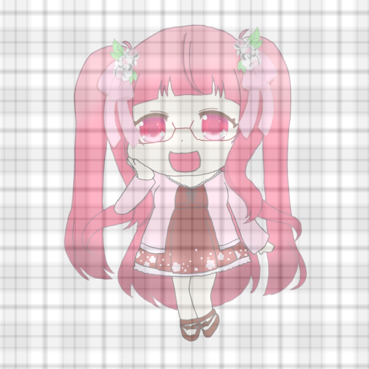 配信で使いやすい背景透過したちびキャラ描きます 貴方のちびキャラを使いやすいように透過してお渡しします イメージ5