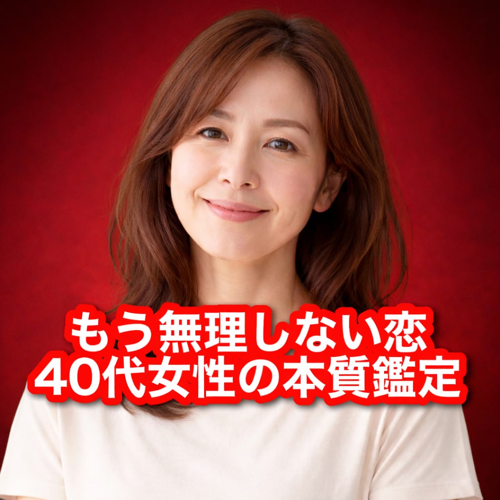 40代女性専用//もう無理しない恋へ占います 未来の出会いと相性を本質から読み解く四柱推命/恋愛､不安解決 イメージ1
