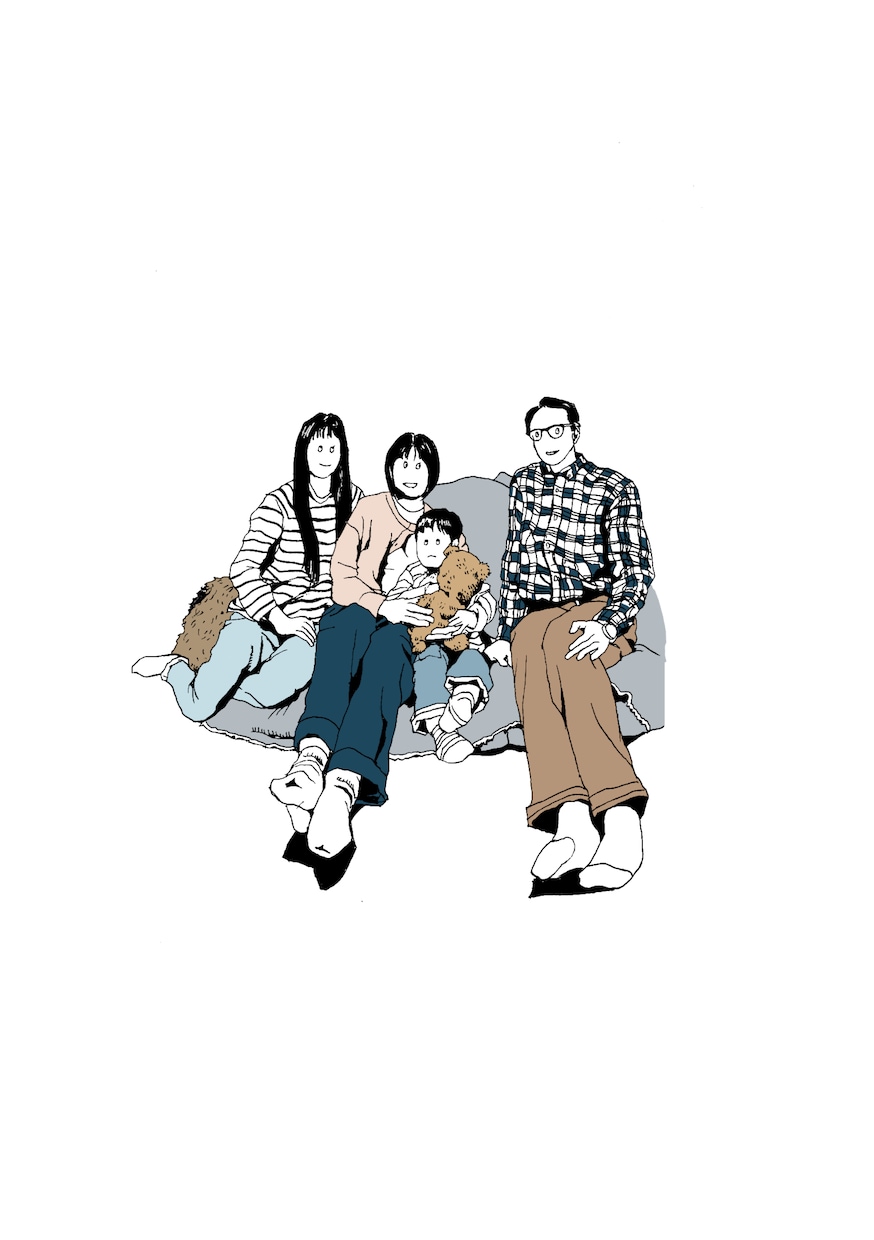 写真をイラストにします あなたのお写真を線画のポップなイラストに！ イメージ4