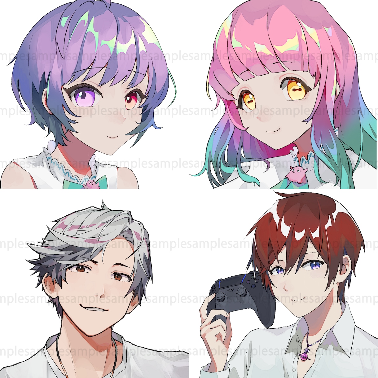 商用可・迅速丁寧◎おしゃれなSNSアイコン描きます 綺麗！かっこいい！ツイッター・YouTubeなどにおすすめ イメージ7