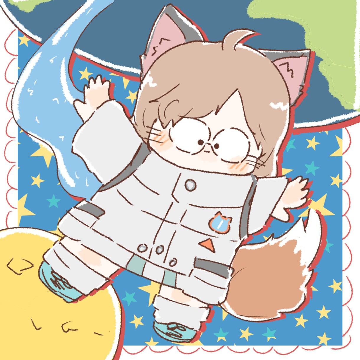 ゆるいイラストを描きます ゆるいイラストを安価素早く提供します。 イメージ1