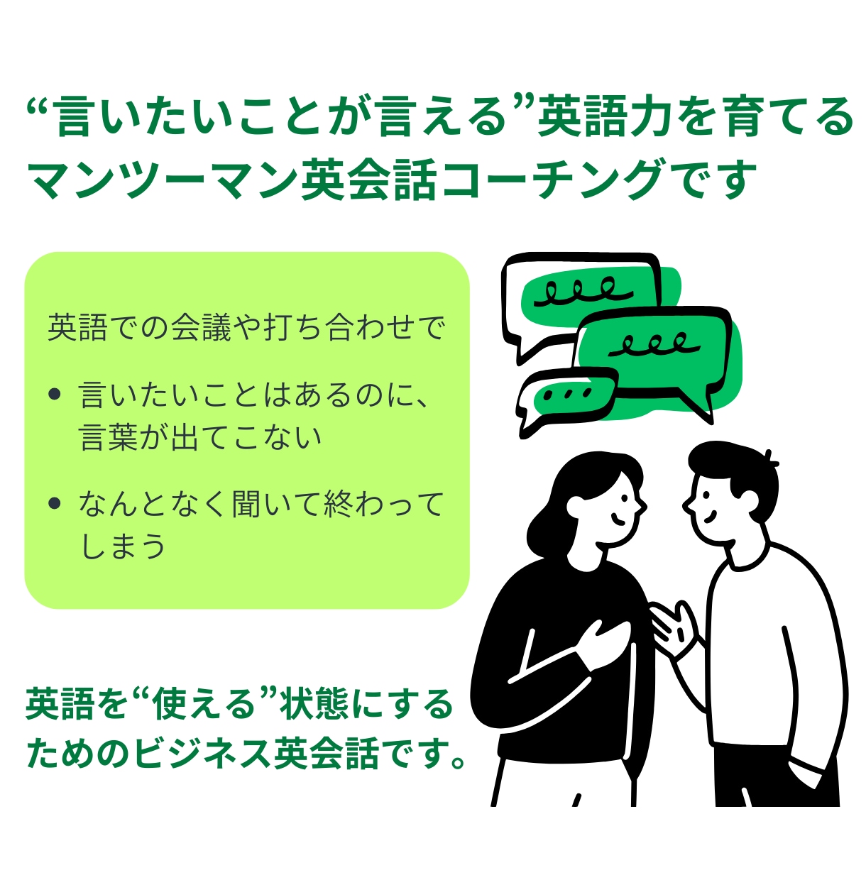 １か月あなたに合ったビジネス英語コーチングします 【初心者・学び直し歓迎】週１面談＆レッスン＋オリジナル課題 イメージ2