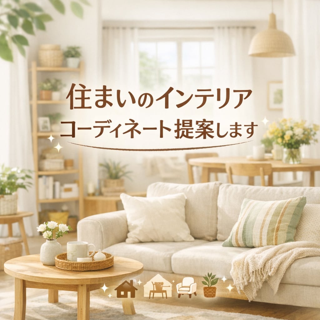 片付けの相談承ります インテリア雑貨が好きな片付けのプロにご相談ください イメージ1