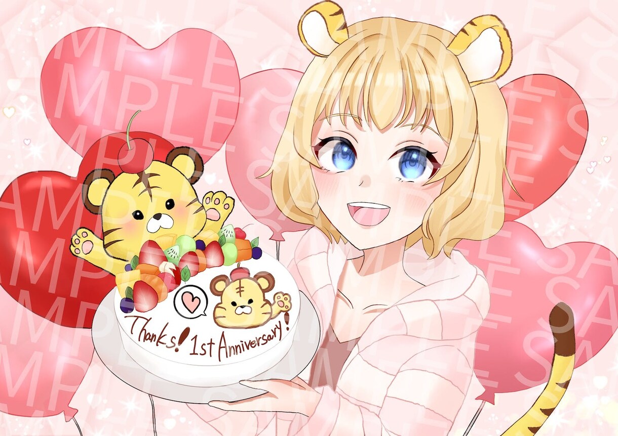 あなたの理想とするイラストを描きます 満足した作品ができるよう、下書き修正は何度でも無料で行います イメージ2