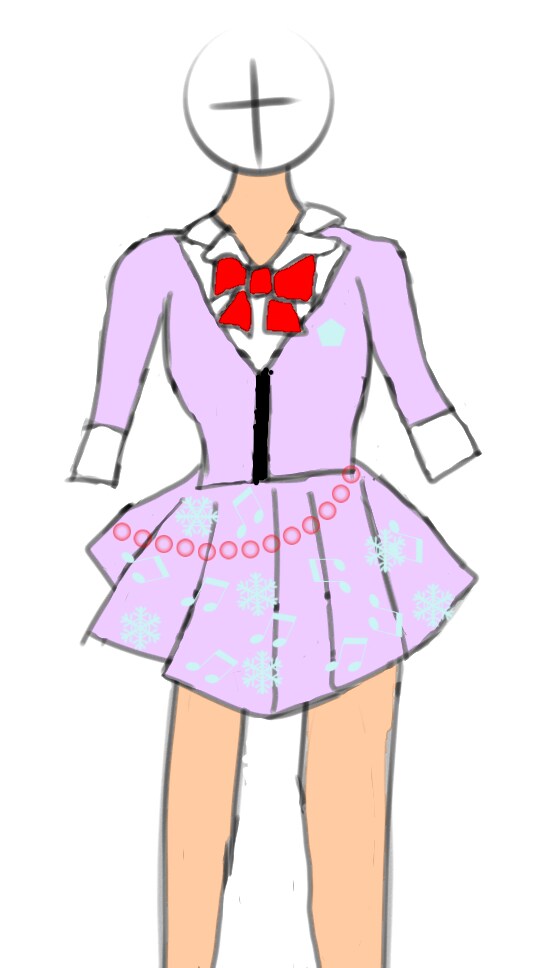 アイドル衣装デザインします アイドル衣装デザインをしています！ イメージ2