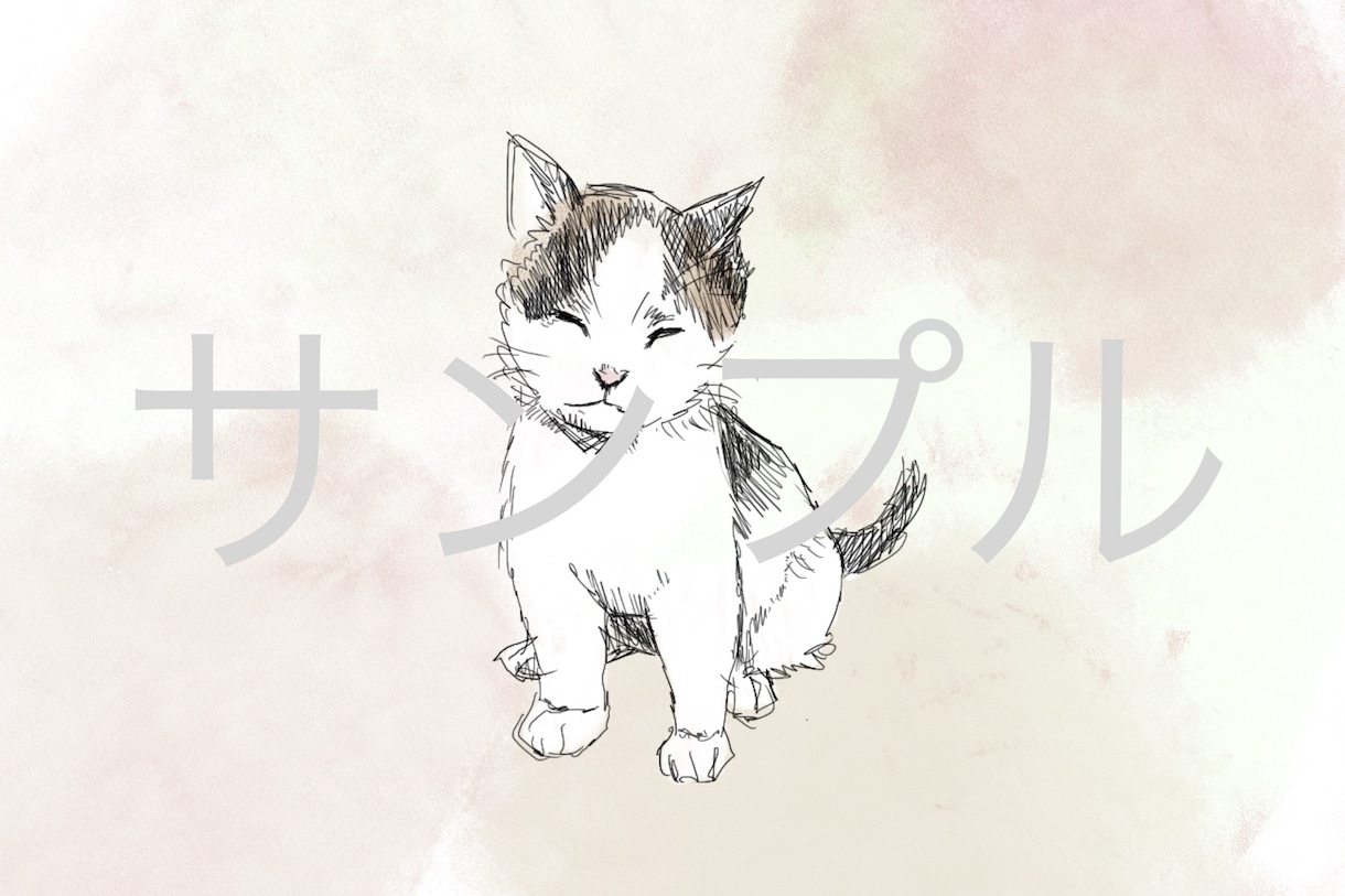 すでに出来上がった動物イラスト売ります ラフの提案、修正等は無し、すぐに受け取れる！ イメージ1