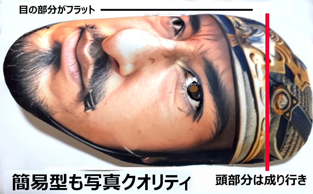 写真1枚から制作◎リアル立体お面・簡易型作ります 実績：NHK紅白歌合戦・ガキ使・逃走中等多くの番組用制作。 イメージ5