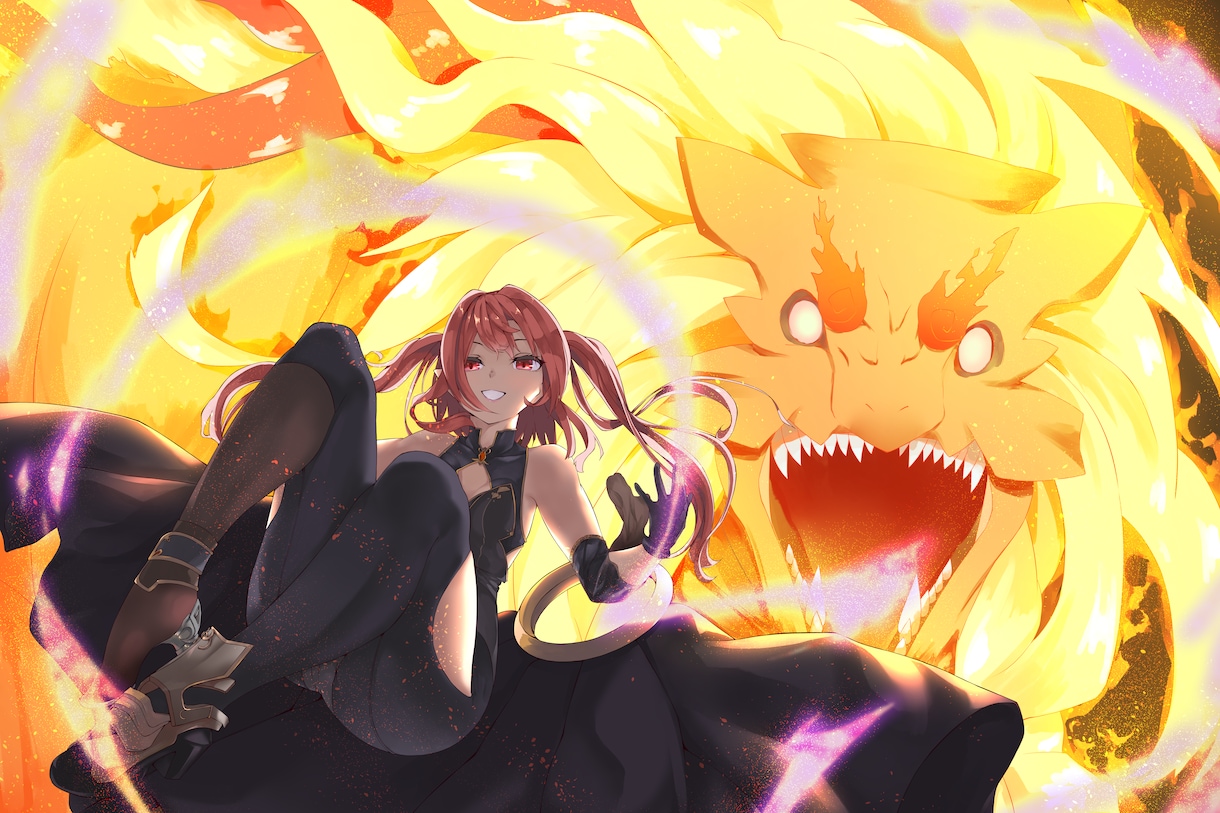 キャラクターのイラストを描きます 【個人・サークル様のゲーム制作・表紙など】 イメージ5