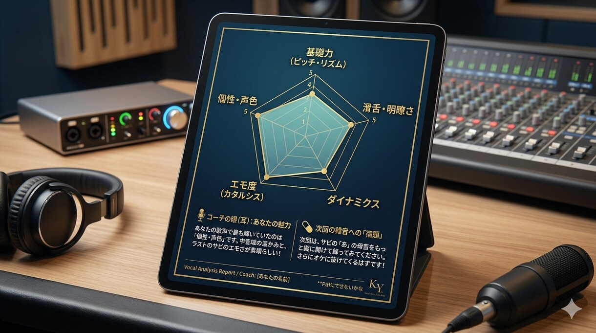 現役ボーカルコーチの耳でミックスします 歌を育てるプレミアムミックス＆歌唱分析アドバイスシート付き！ イメージ2