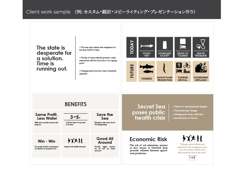海外ビジネス英語プレゼンwithネイティブ人材ます 英語のプレゼンテーション&グローバルビジネス対応を更に身近に イメージ8