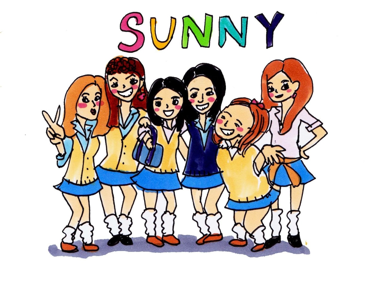 お好きな映画、ドラマのひとこまイラストを描きます コラムやSNSで自分の好きな作品の紹介に使えますよ！ イメージ1
