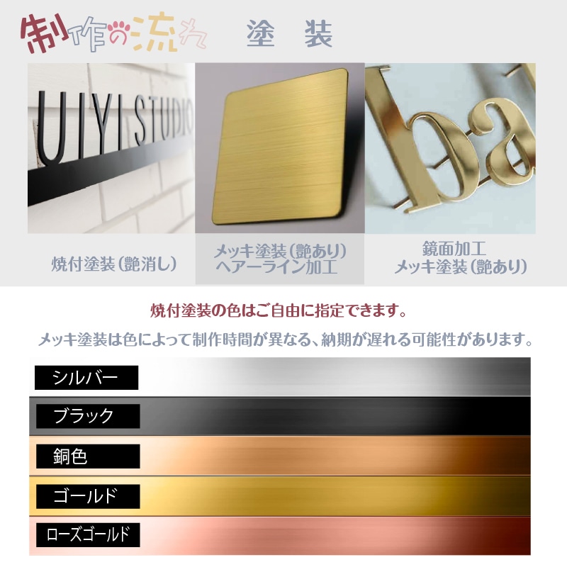 ステンレス金属箱文字を制作します オーダー看板 チャンネル文字　防水 集客 イメージ7