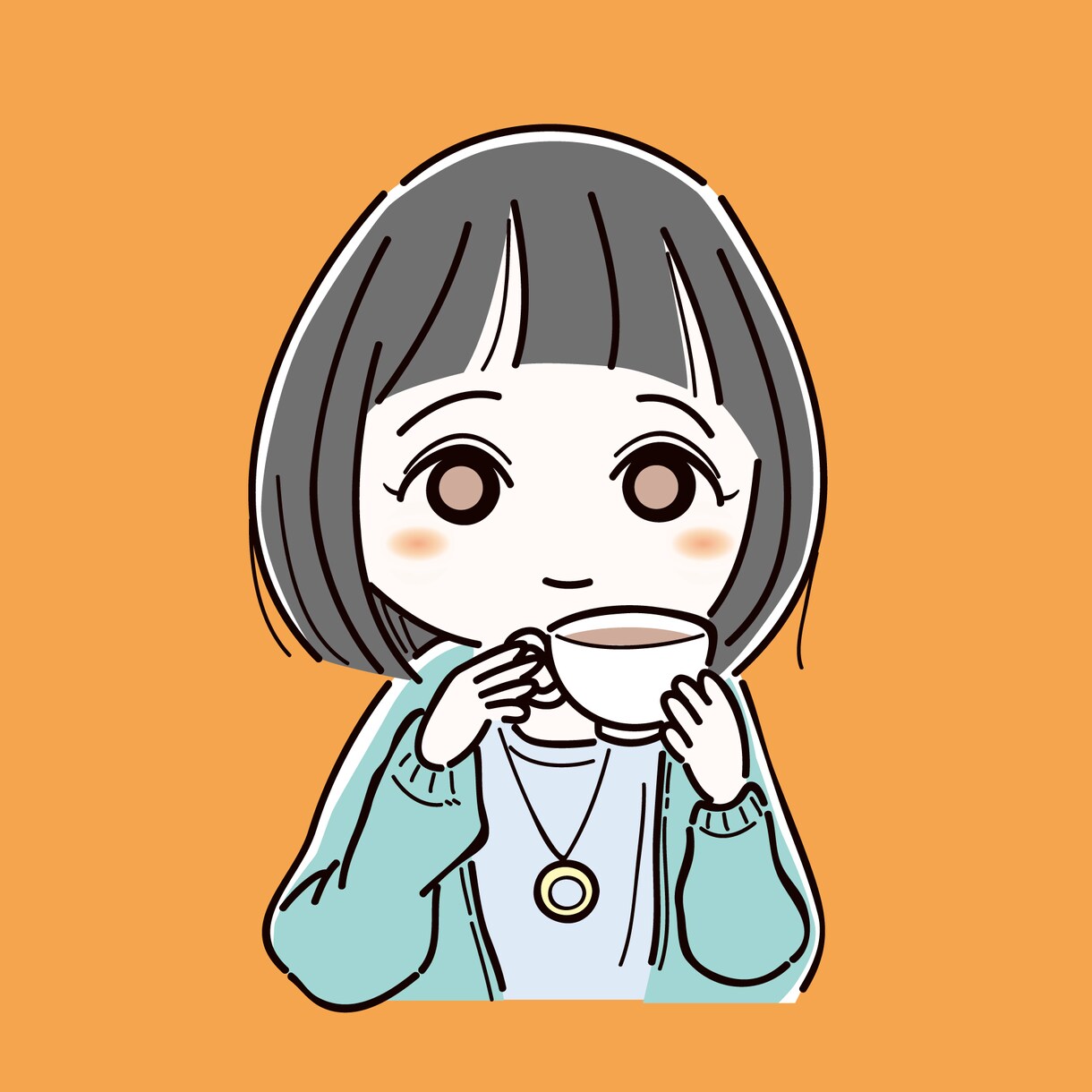 ゆるくて可愛いポップなSNSアイコン描きます 何に使ってもOK！あなただけのオリジナルイラスト作ります！ イメージ6