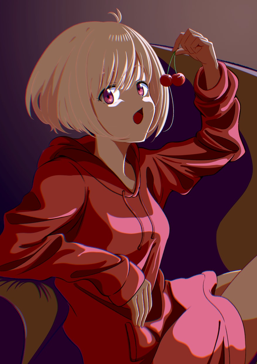 かわいい女の子のアニメ風イラストを描きます SNSのアイコンを丁寧に制作させていただきます イメージ2