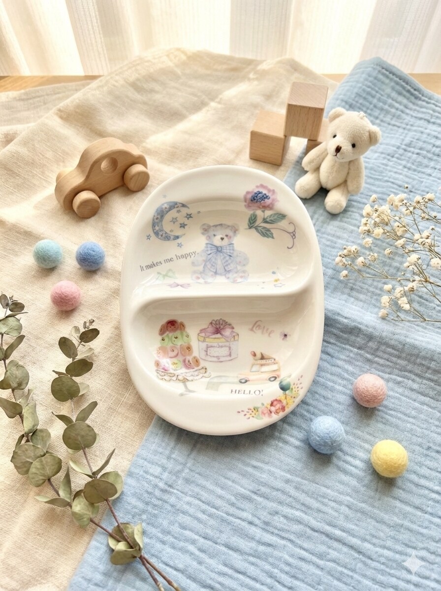 産院での講座講師が離乳食食器をお作りします 産院の産後ケアで講座をしている信頼の講師が作る離乳食食器 イメージ9