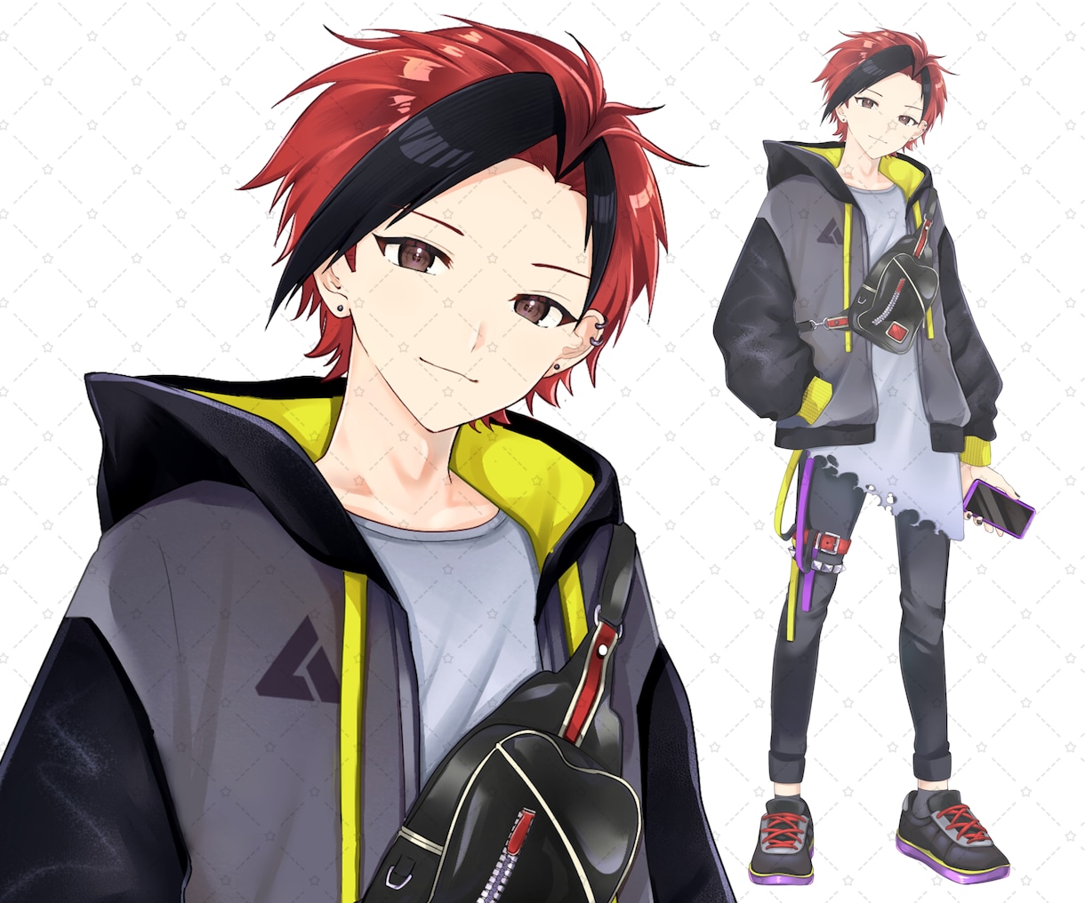イラストレーターがキャラデザ＆立ち絵描きます IRIAMやTRPGで使える立ち絵をお求めの方に！ イメージ4