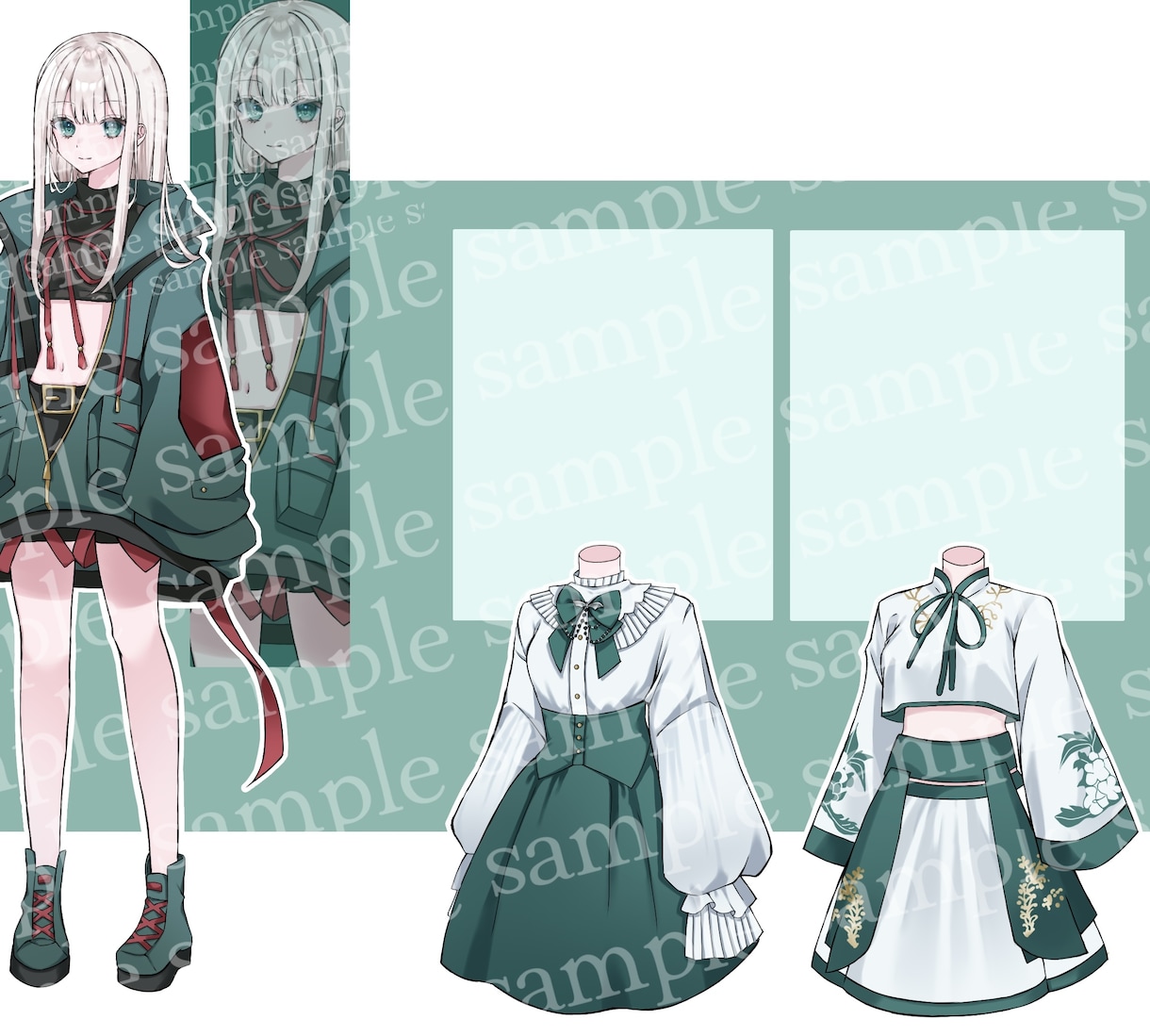 コテキャラシート描きます あなたのコテキャラさんを描かせてください！ イメージ4