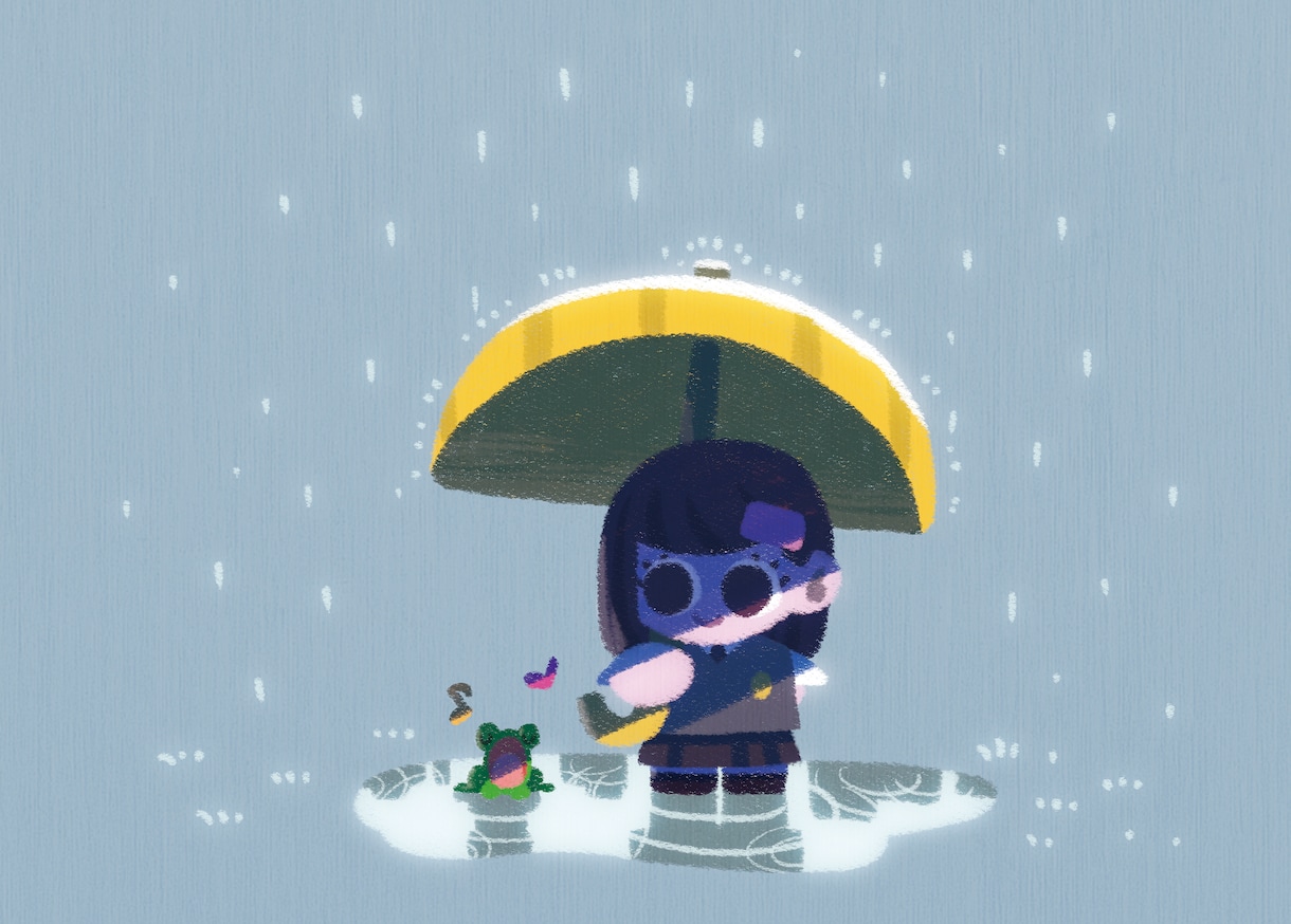 絵本の1ページのような一枚絵にします 頭の中にある、まだ絵になってない物語を、イラストに イメージ3
