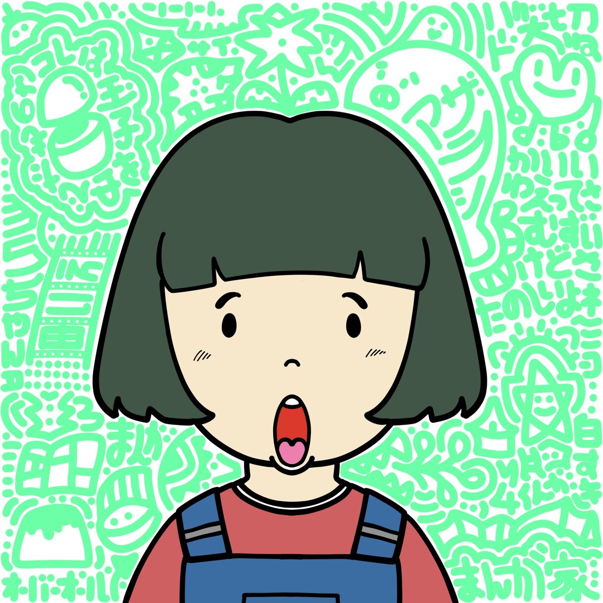 ポップな絵柄の似顔絵を描きます プレゼントやSNSのアイコンに! イメージ4