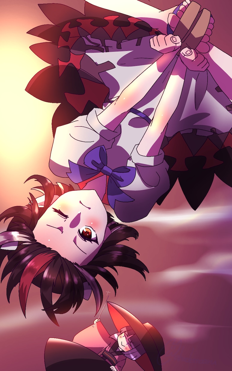 人によってはかわいいかもしれないイラスト描きます アニメ調もどきのタッチでアイコンなど色々な用途で使って下さい イメージ3