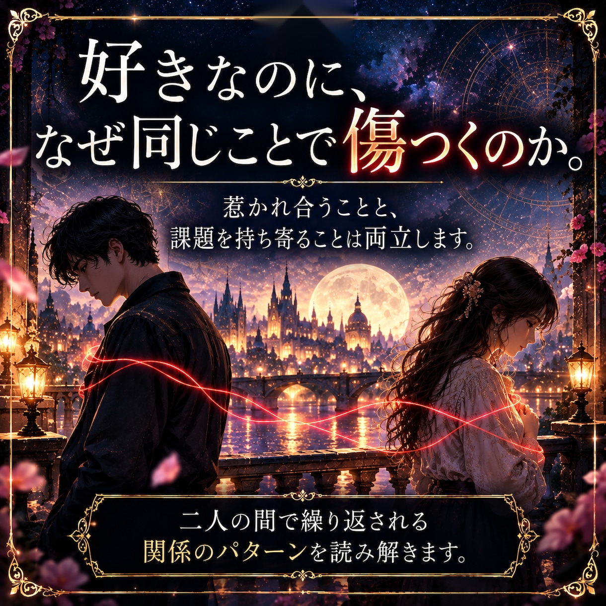 前世から二人の縁と出会った意味を読み解きます なぜ惹かれるのか、二人の関係に宿る意味を丁寧に鑑定 イメージ4