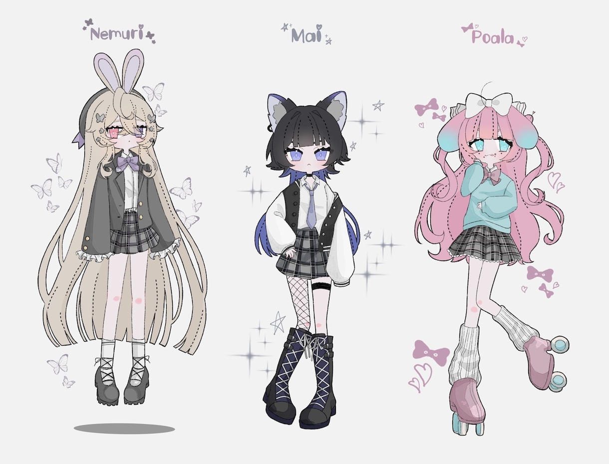 修正無限･即納可能！ゆるかわいいイラストを描きます SNSや動画などで使用することができます！ イメージ1