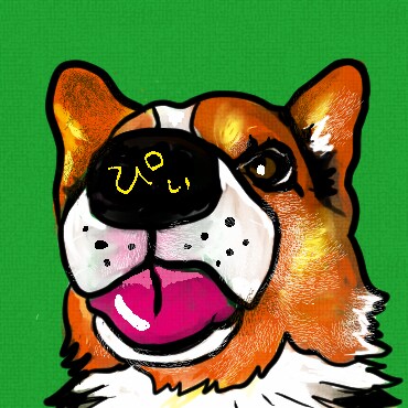 愛犬のアイコン描きます リアル寄りですがビビッドなイメージです イメージ1