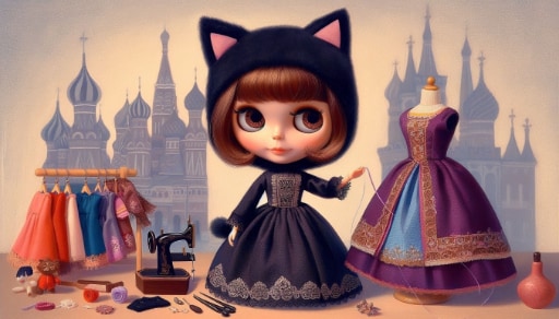 ドール服の型紙つくります オーダーメイド パターンデータ・サイズ修正・サンプル作成 イメージ1
