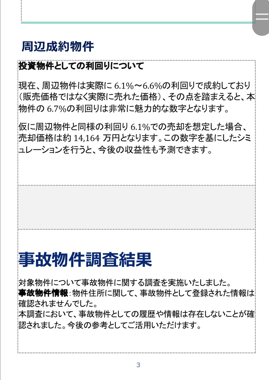 購入検討の物件の賃料調査、賃貸需要など調べます 不動産投資の購入検討物件の調査いたします。 イメージ4