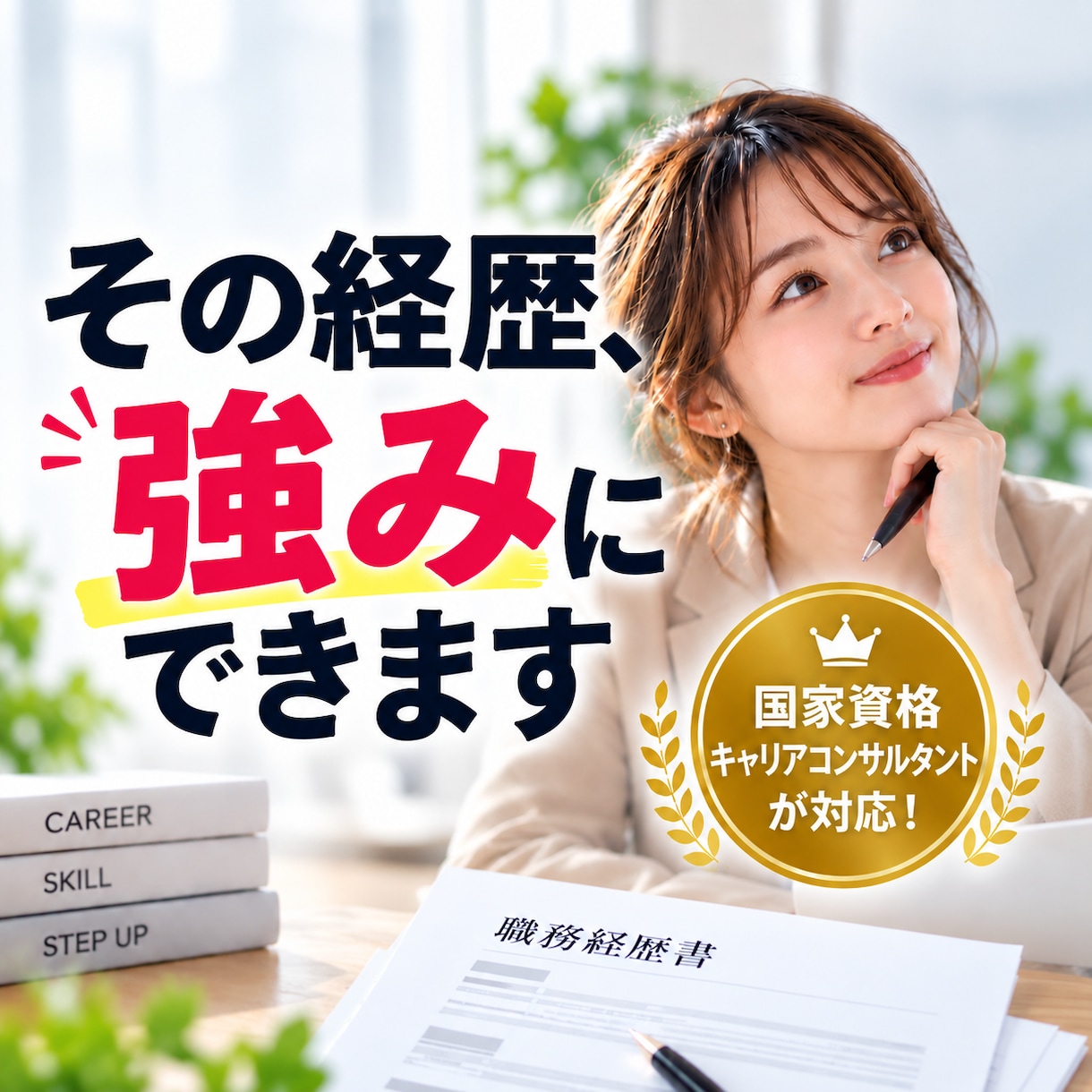 職務経歴書と自己PRを伝わる言葉に整えます あなたの経験と強みが伝わる文章へ丁寧に整えます イメージ1