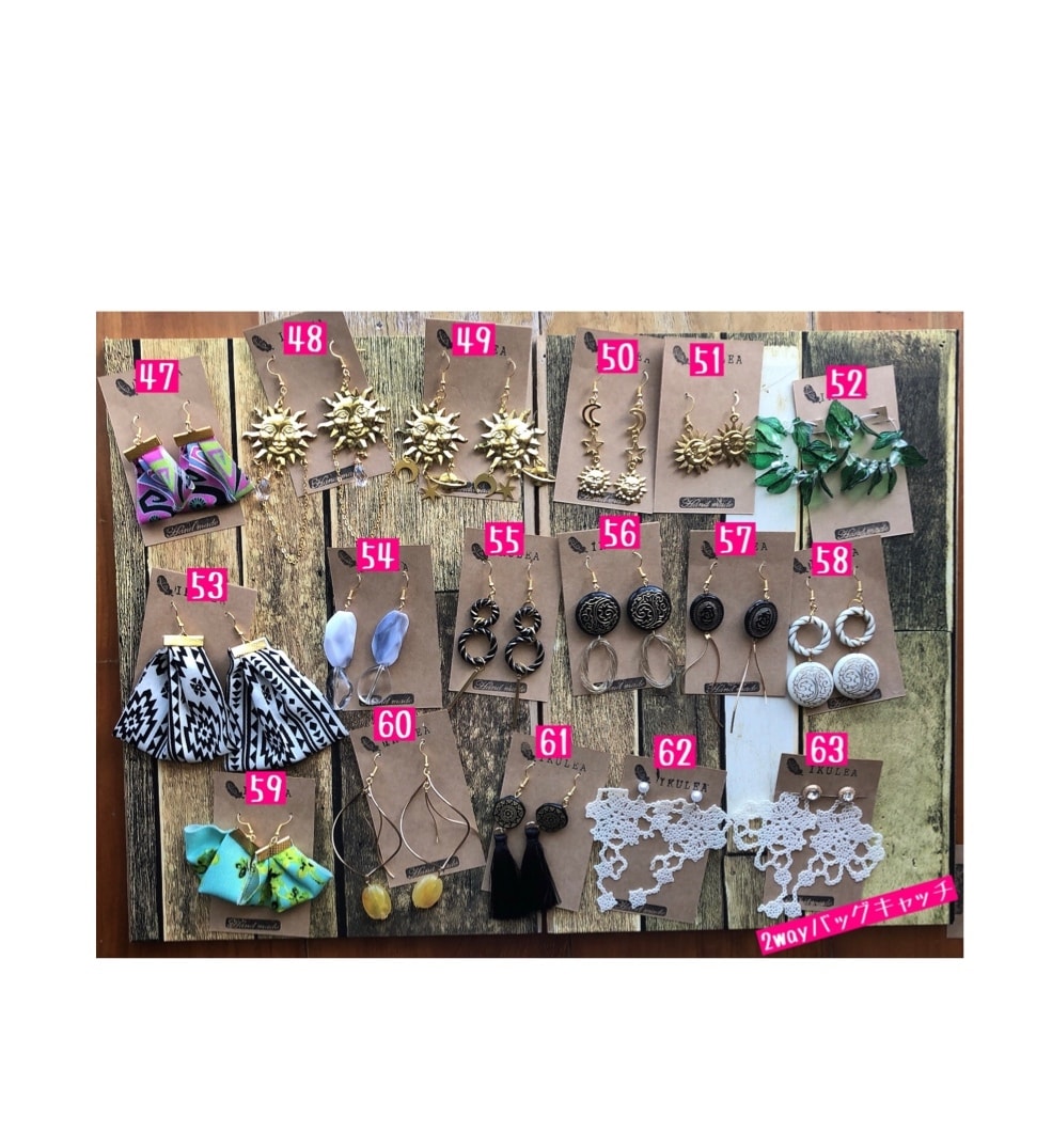ハンドメイドアクセサリー売ります 沖縄のハンドメイドアーティストです❣️ イメージ4