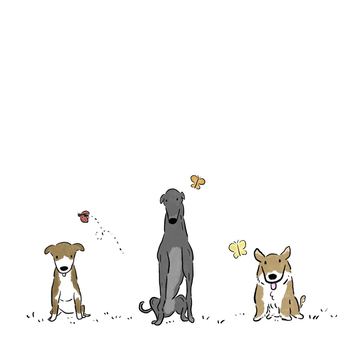 商用OK◎シンプルな動物やペットのイラスト描きます 親しみやすく可愛い1枚！アイコン、グッズなどご利用できます イメージ8