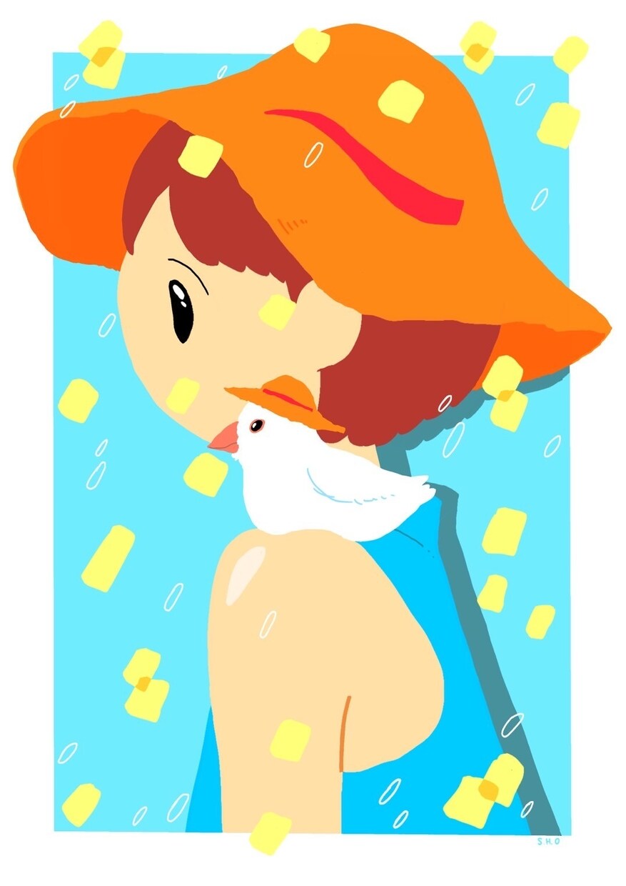 丸い顔の可愛いアイコンイラスト描きます 一律3000円！即日から7日のスピード納品！ イメージ6