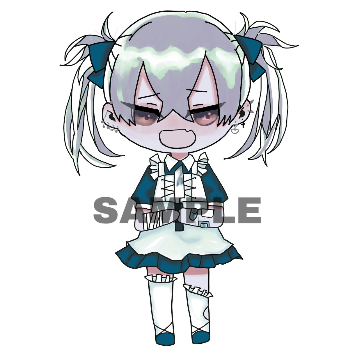 デフォルメアイコンをお作り致します デフォルメ、ちびキャラを描きます イメージ1