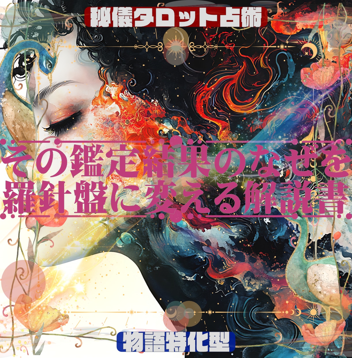 秘儀恋愛タロット┃鑑定書・解説書・物語で占術します 鑑定書+解説書+物語の3層占術┃3層視点で真実と未来を知る！ イメージ6
