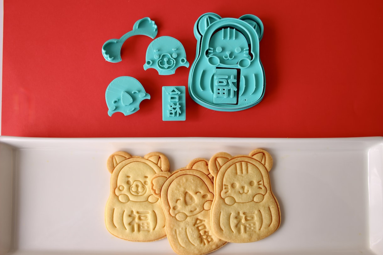 ３Dプリンターでオリジナルクッキー型お作りします 可愛いクッキー型専門店が作るクッキー型販売！ イメージ4