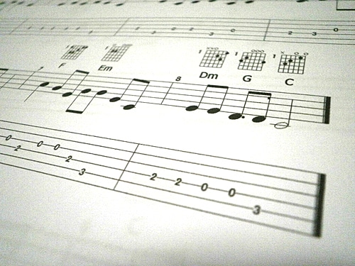 楽曲のTab譜作成します ギターの練習・バンド合わせの際にどうぞ イメージ1