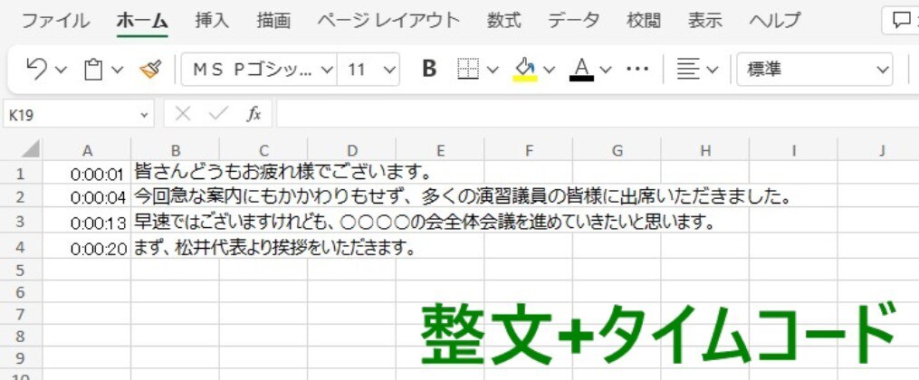 成功報酬型！最短2日！迅速丁寧に文字起こしします 39（サンキュー）名様限定で特別価格 イメージ3