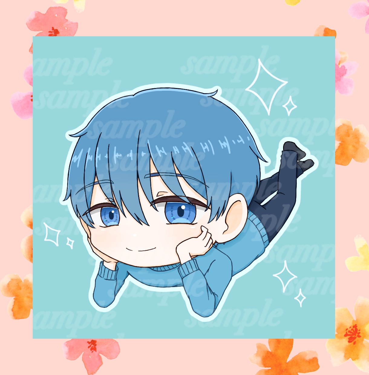 可愛い絵、描きます アイコンや配信背景、グッズ制作など活動のお手伝いがしたい！ イメージ10