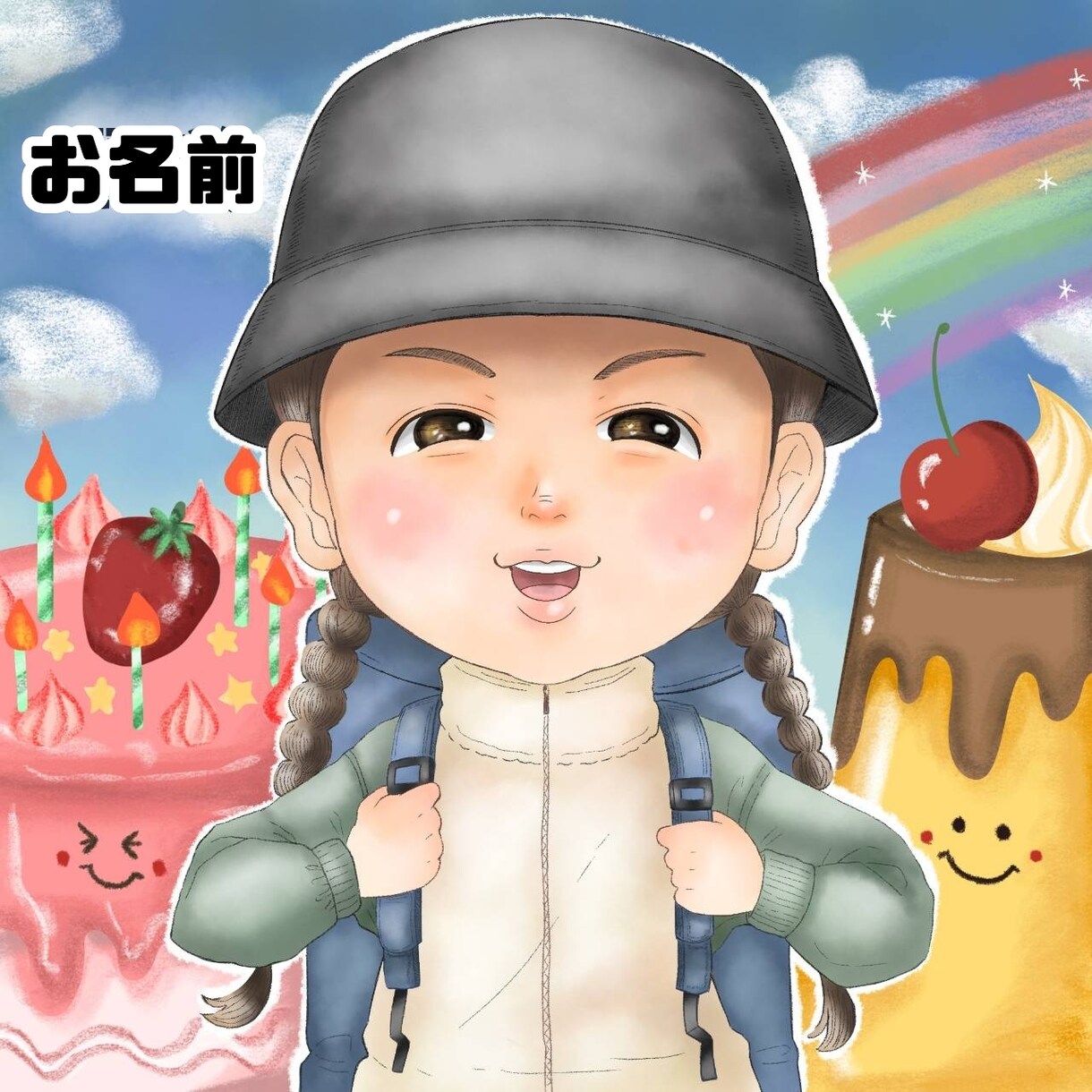 闘病中の方、天使さんに1000円で似顔絵を描きます 癒しのかわいい似顔絵を闘病中の方、天使さんに描かせて頂きます イメージ7