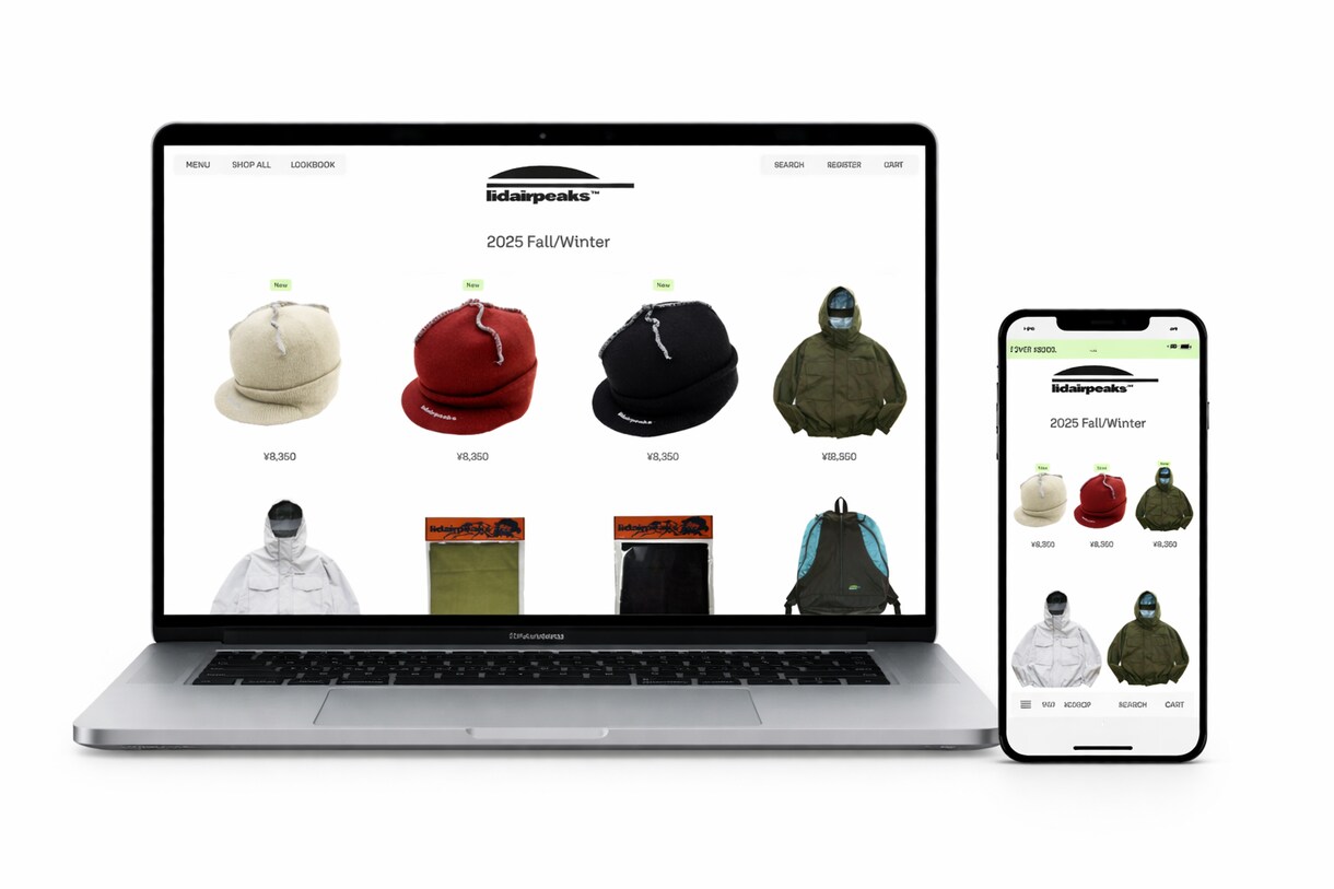 Shopifyでフルカスタム越境ECを制作します テーマでは表現しきれないブランド体験・世界観を構築します イメージ3