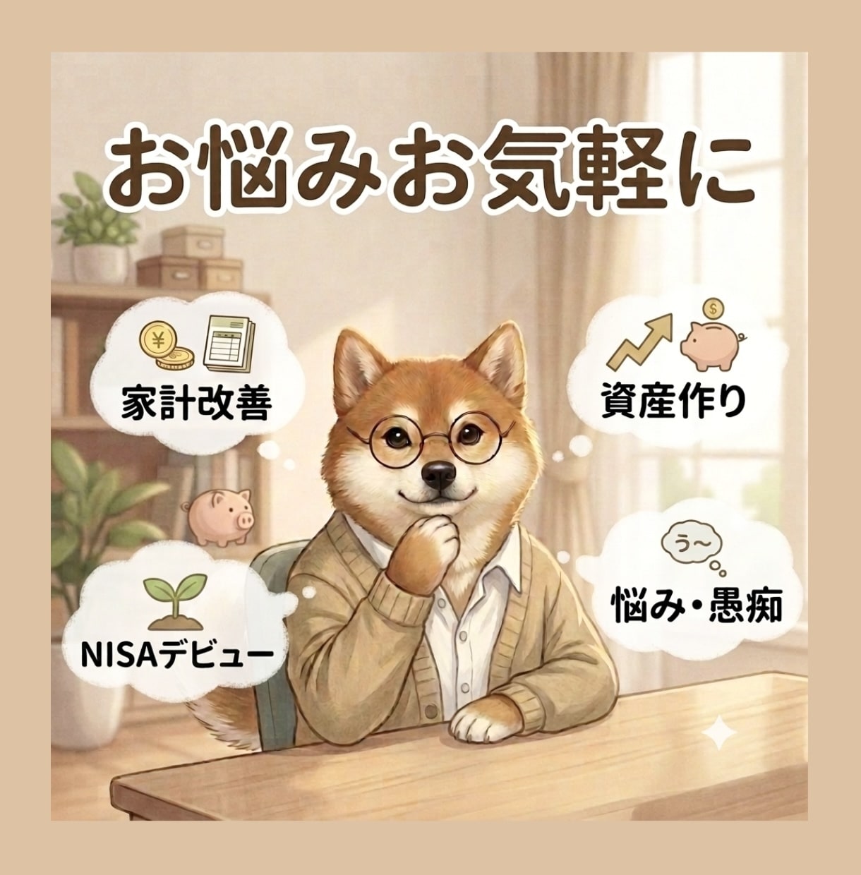 手取り19万でも資産3000万。お金の悩み聞きます サンプルボイスあり。お金の不安、吐き出してください。 イメージ1