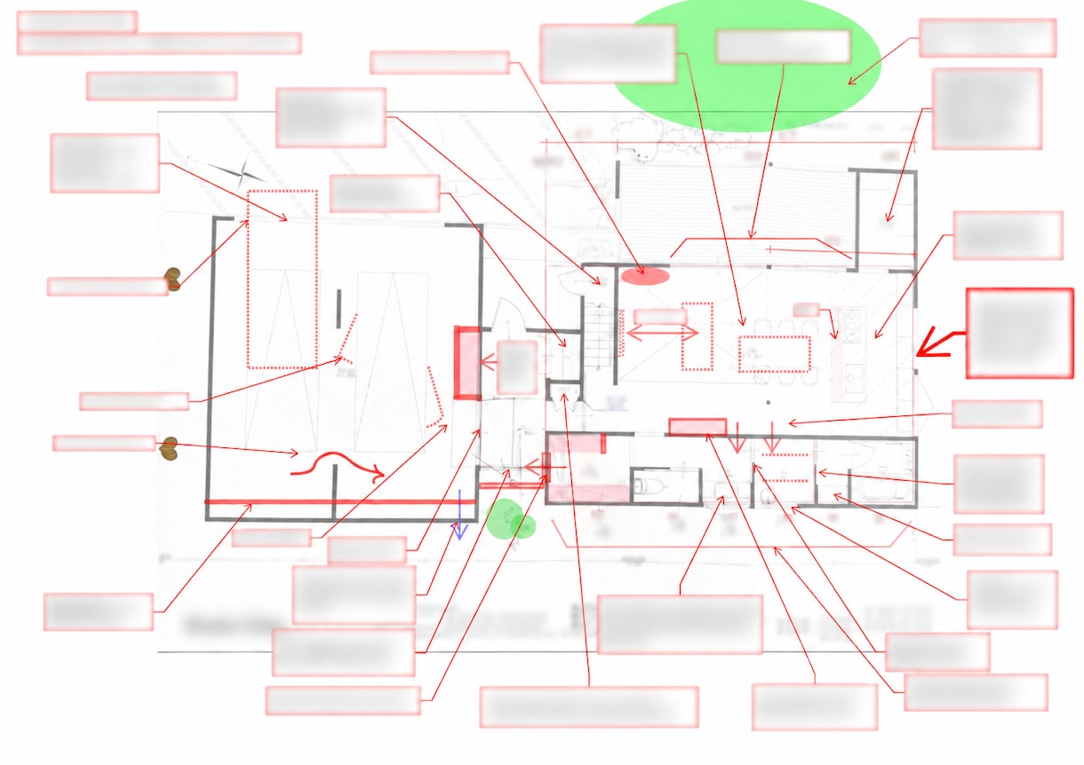 建築士の図面確認をしてきた建築士が間取り診断します 小さな見落としや違和感を、細部まで丁寧にチェックします イメージ7
