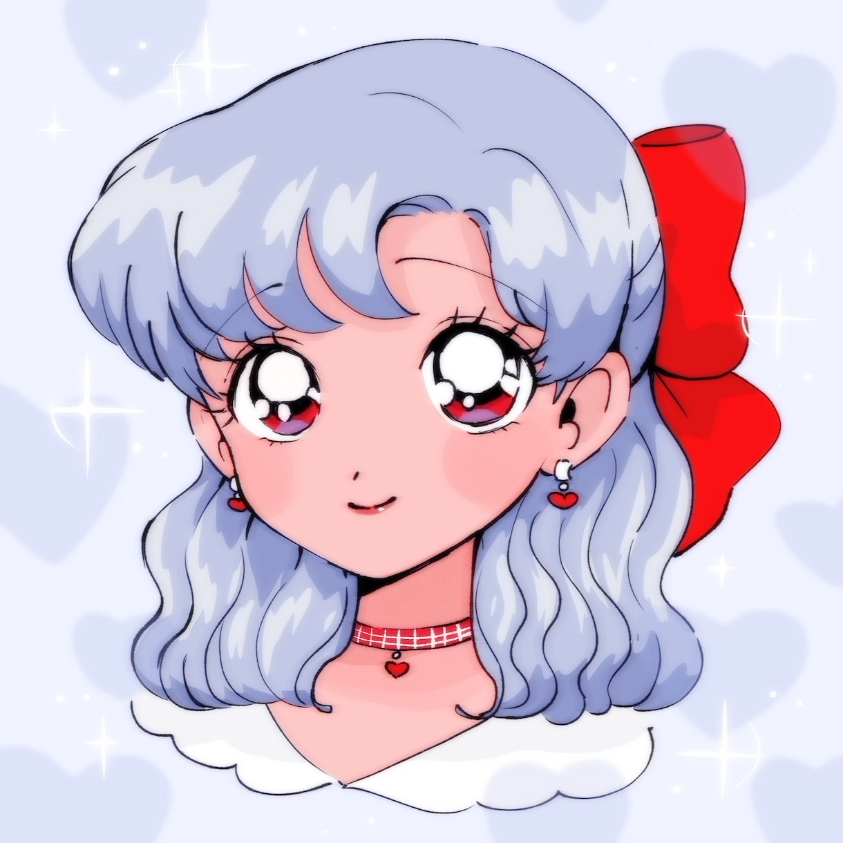 限定価格！ポップでかわいいアイコン描きます 90年代アニメ風のガーリーなイラストが得意です！ イメージ1
