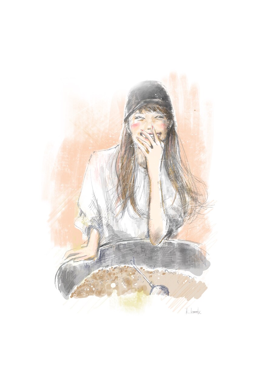 やんわりタッチのイラストデータ制作します 似顔絵、お花など、水彩画タッチでお描きします。 イメージ5