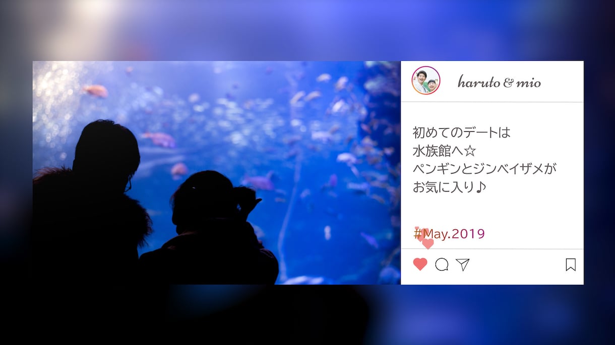 インスタ風結婚式プロフィールムービーを制作します 修正無料！DVD納品対応可能！ イメージ5