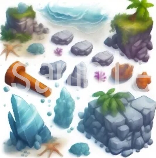 背景オブジェクトデザインします ゲーム業界で得た知識で素敵な背景デザインをご提供致します イメージ4
