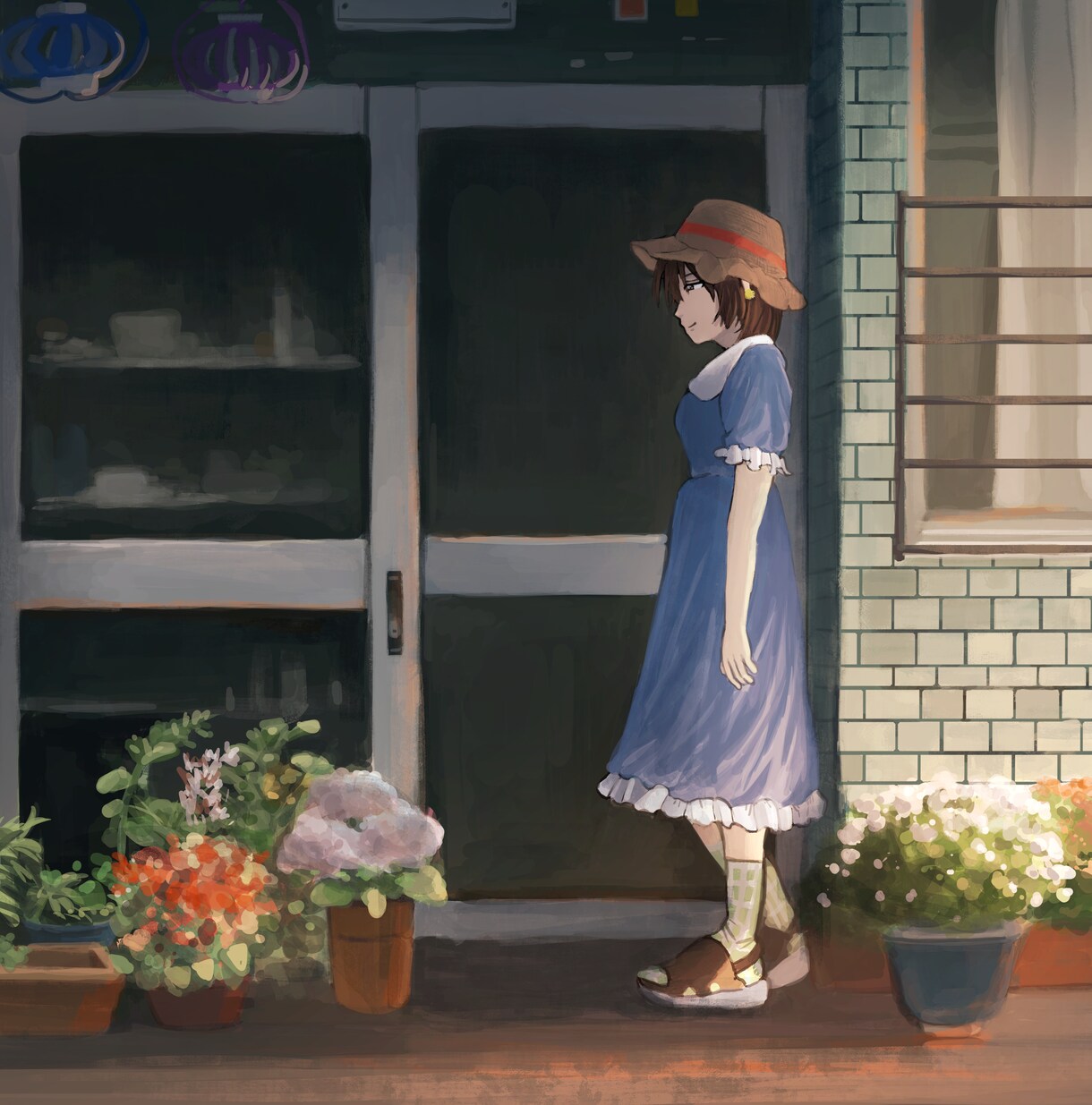 背景を中心とした一枚絵、イラスト描きます MV,歌ってみた、アイコンなどに使用出来る一枚絵作成致します イメージ9